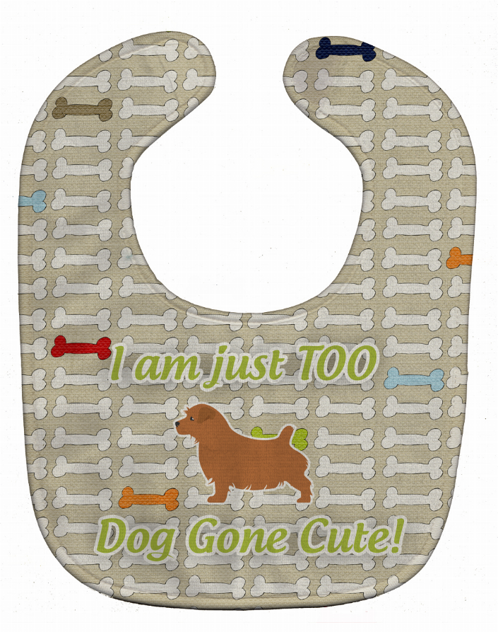 Dog Breed Shamrocks Baby Bib