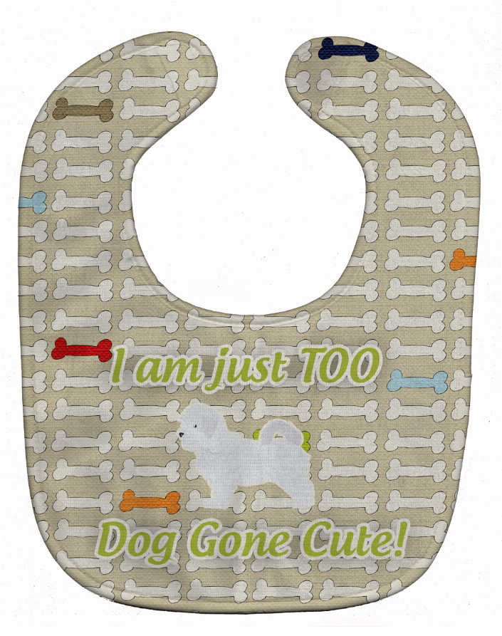 Dog Breed Shamrocks Baby Bib