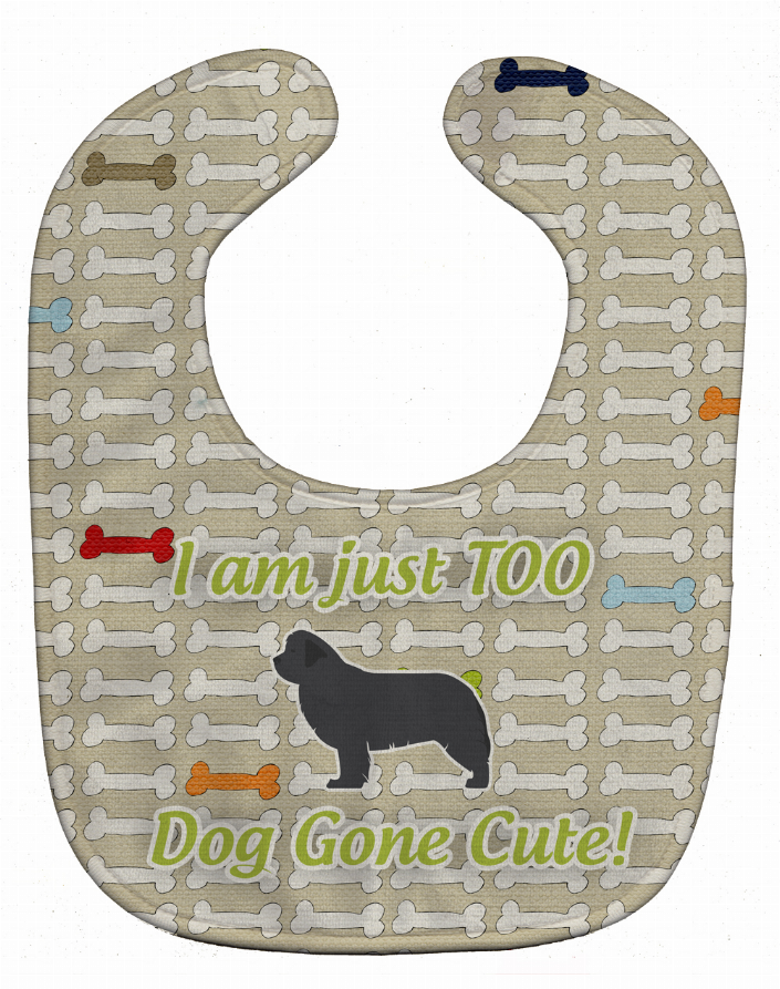 Dog Breed Shamrocks Baby Bib