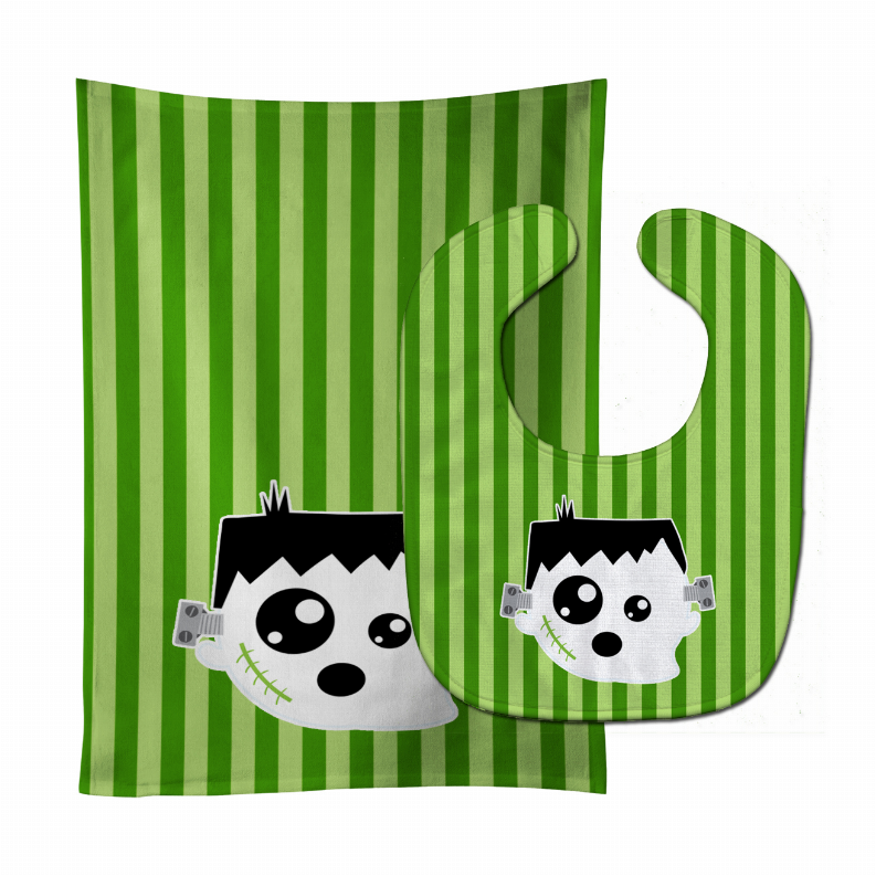 Halloween Baby Bib & Burp Cloth