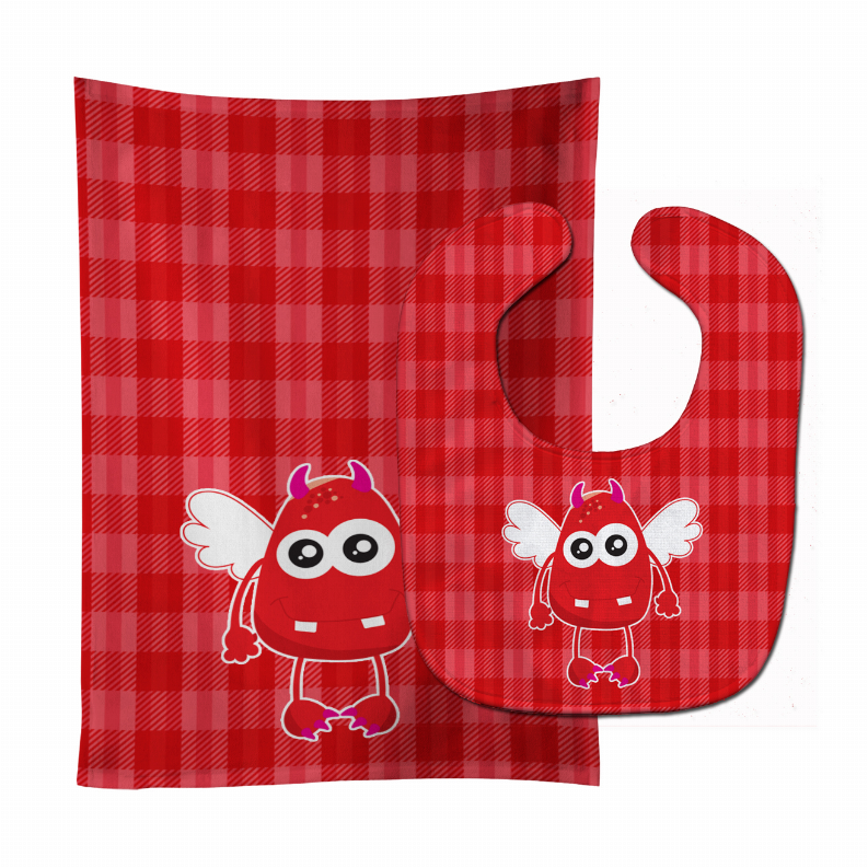 Halloween Baby Bib & Burp Cloth