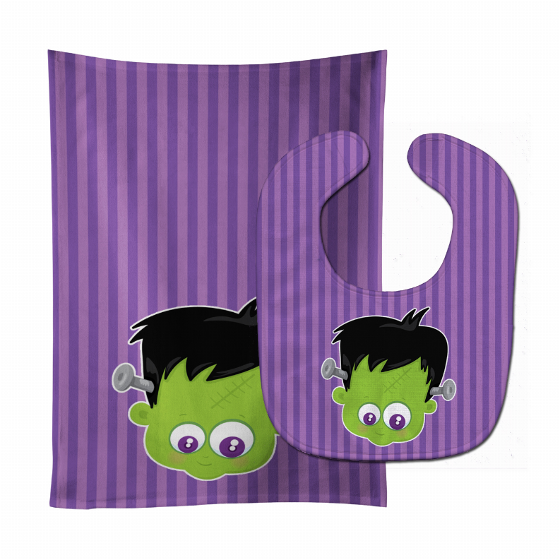 Halloween Baby Bib & Burp Cloth