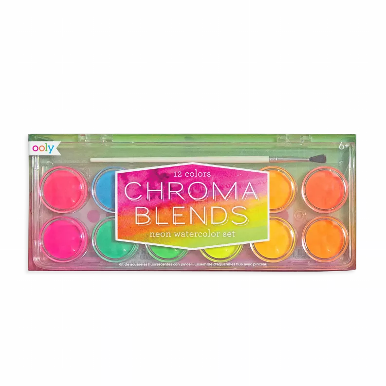 Chroma Blends Watercolors - 13 Piece Set