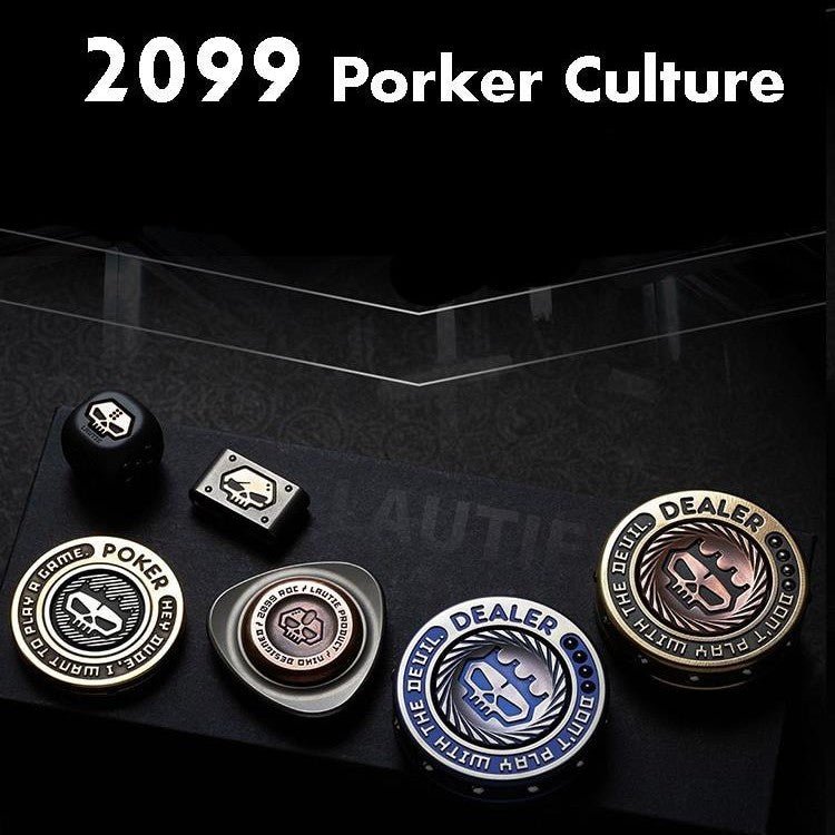 LAUTIE OG Dealer Coin 2099 Poker Fidget Spinner