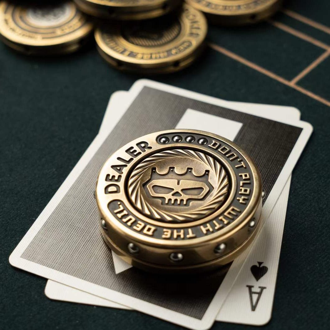 LAUTIE OG Dealer Coin 2099 Poker Fidget Spinner
