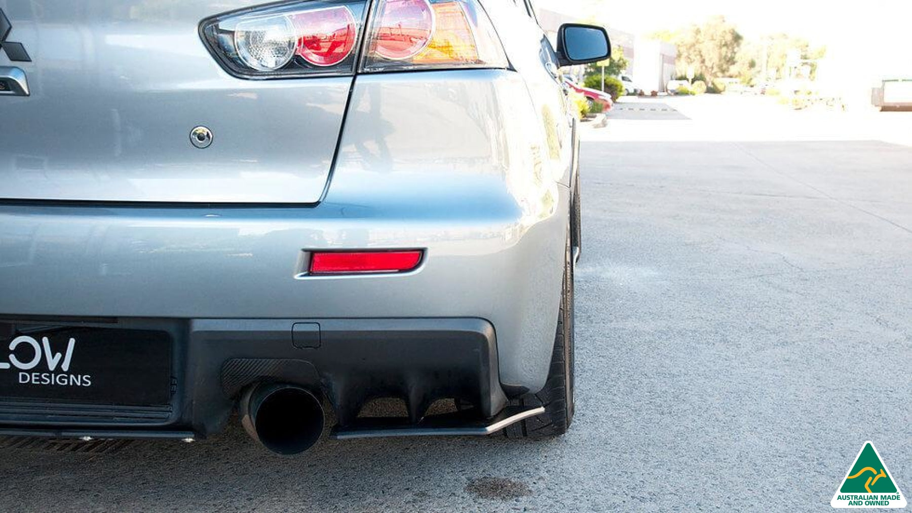 Lancer Evolution X Rear Spats/Pods (2 Piece)