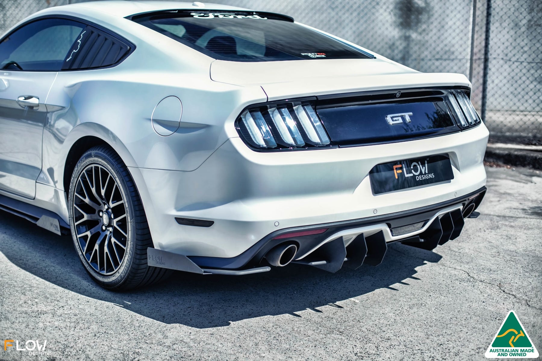 GT Mustang S550 FM Rear Spat Winglets (Pair)