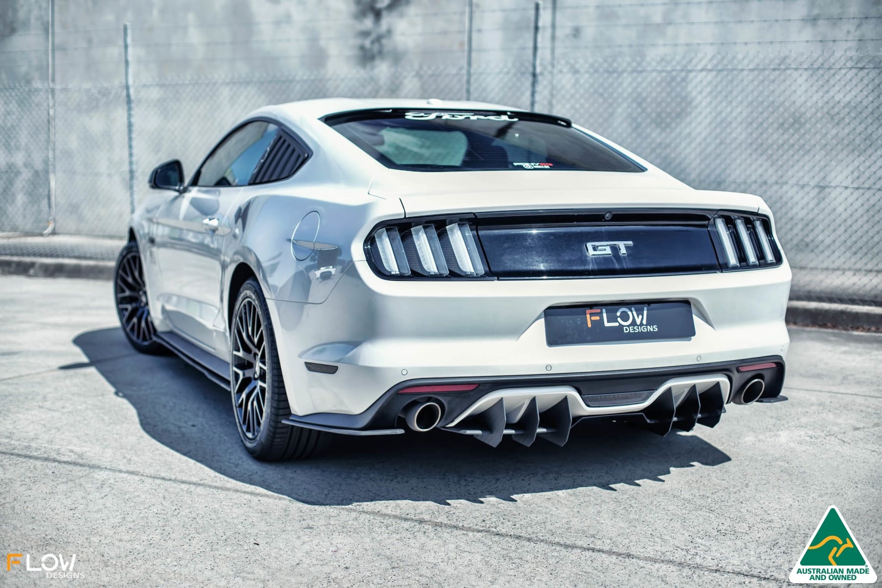 GT Mustang S550 FM Rear Spats (Pair)