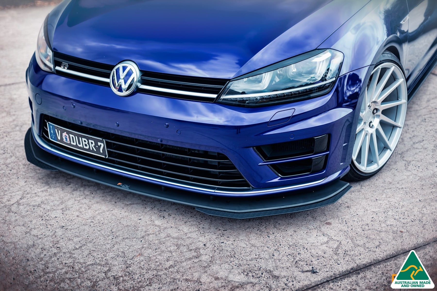 MK7 Golf R Front Lip Splitter Extensions (Pair)