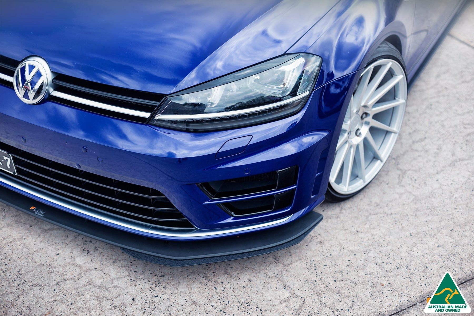 MK7 Golf R Front Lip Splitter Extensions (Pair)