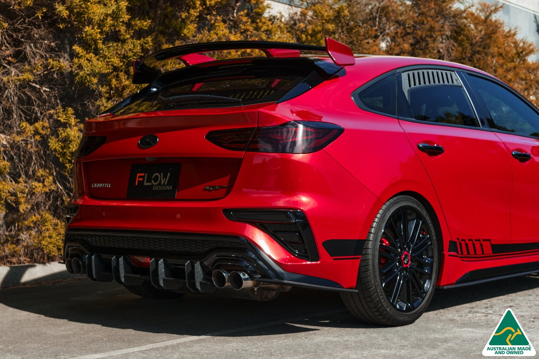 Cerato GT Hatch PFL Flow-Lock Rear Diffuser