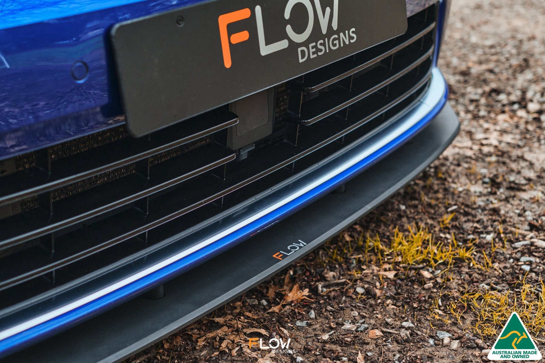 MK7 Golf R Wagon (EU/AU) Chassis Mounted Front Lip Splitter V3