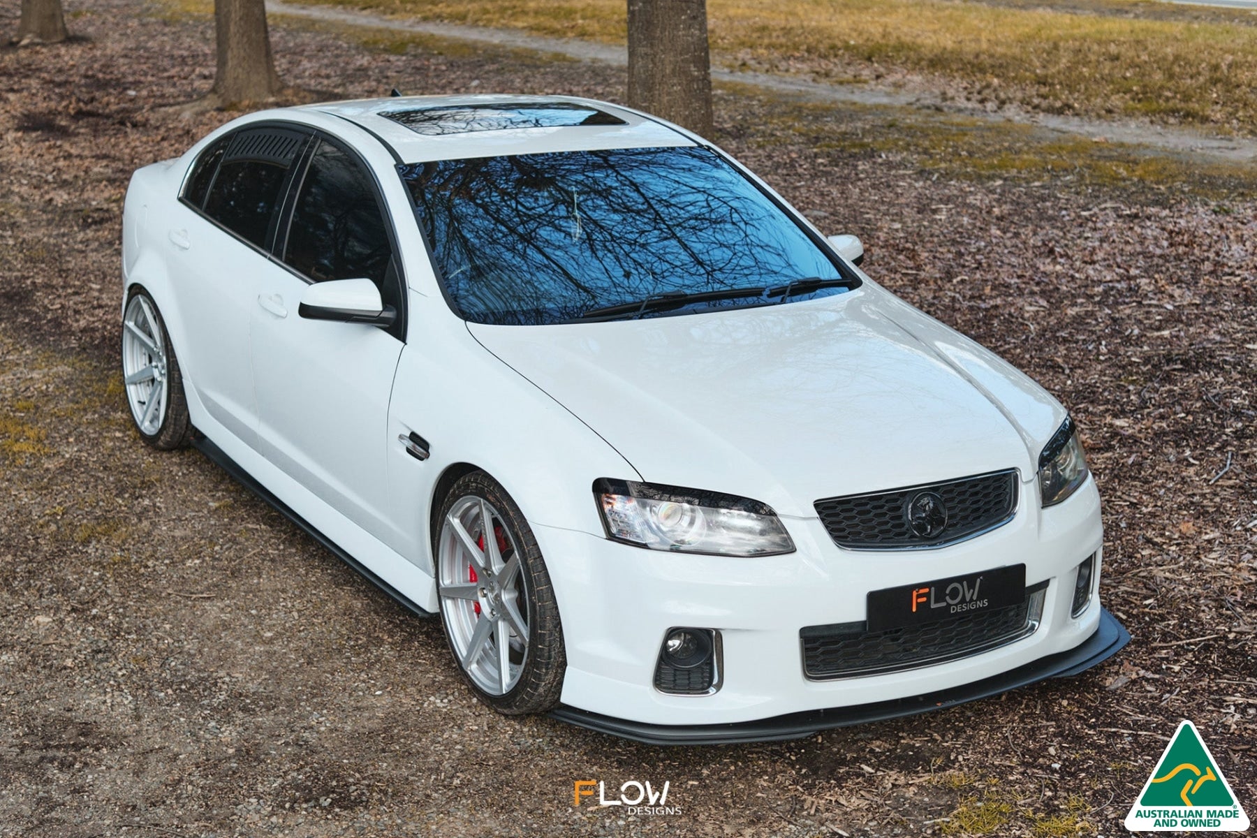 VE Commodore S2 Sedan Front Lip Splitter Extensions (Pair)