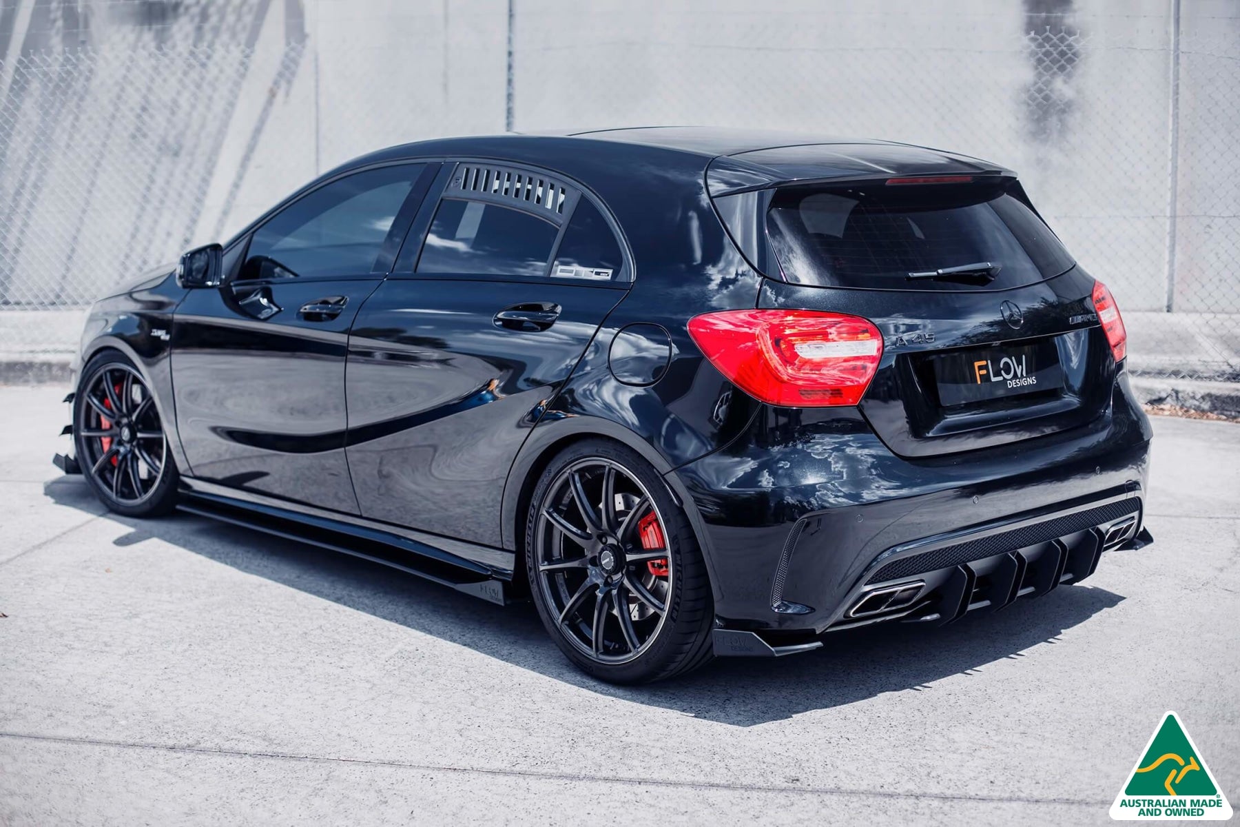 A45 AMG W176 (PFL) Rear Spat Winglets (Pair)