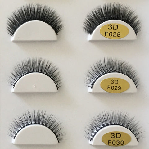3D Real Mink Eyelashes Natural Long False Eyelashes 100% Hand Made False Lashes Eye Extension cilios Long lasting