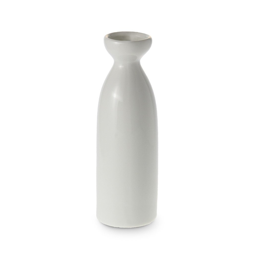 Ceramic Sake Bottle White 2 sizes