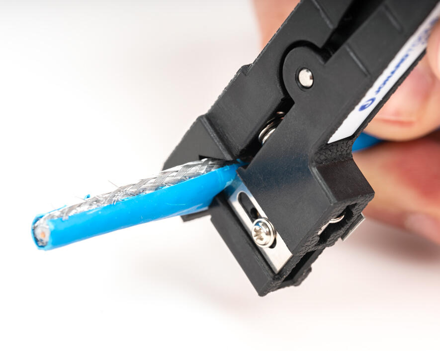 Jonard Tools Compact Cable Slit & Ring Tool, (3/16