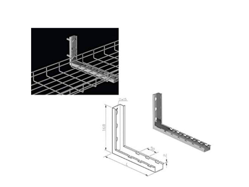 Kable Kontrol L Type Wall Support Bracket