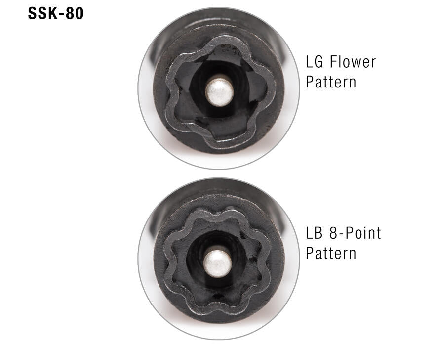 Jonard Tools Slam Lock Star Key for LG & LB Patterns