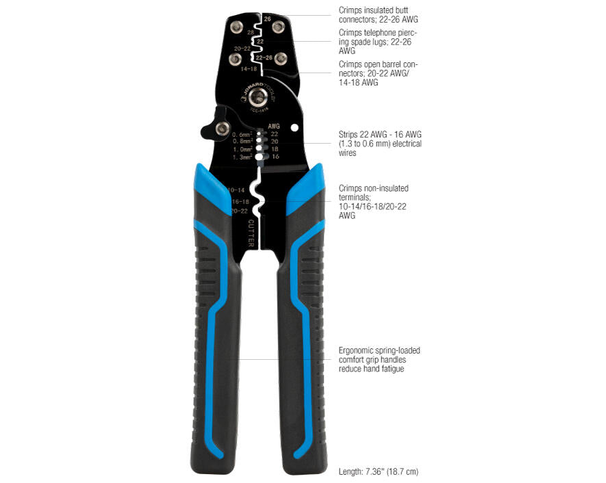 Jonard Tools Electric Lug and Terminal Crimper