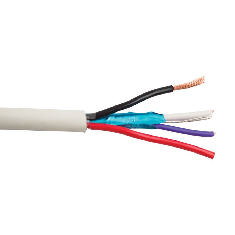 SCP Lutron 2C/16AWG BC Str w/Ground + 2C/22AWG BC Str Twisted Pair, Shielded - 1000ft Spool