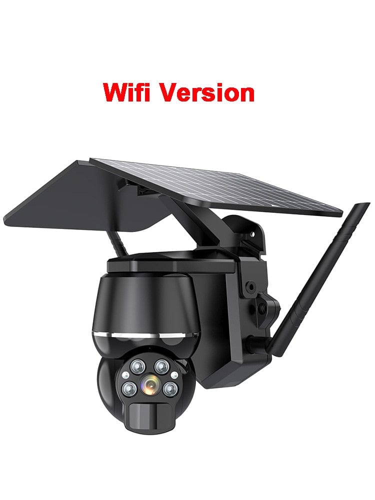 Tilt Solar PTZ 4G Network Camera Wifi Outdoor Waterproof H.265 1080P 2MP