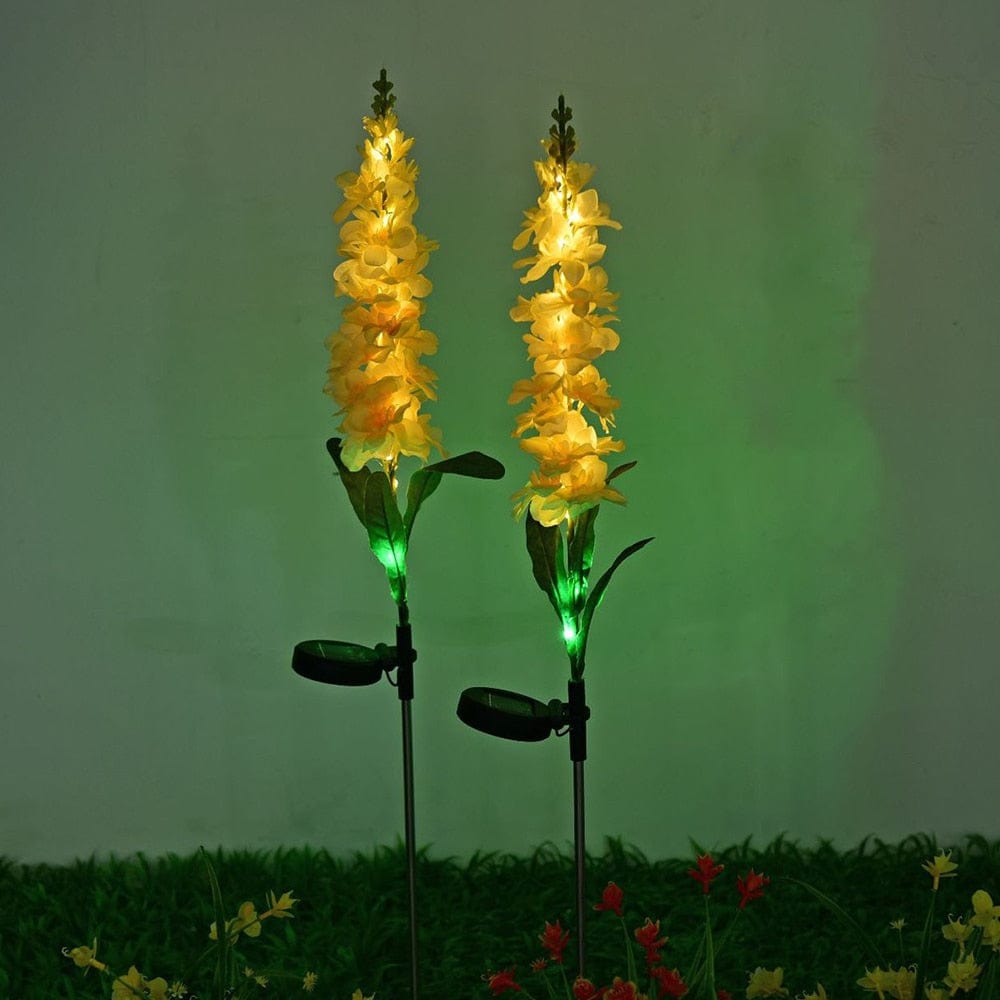 Solar Flower LED Lights for Outdoor Garden Decoration