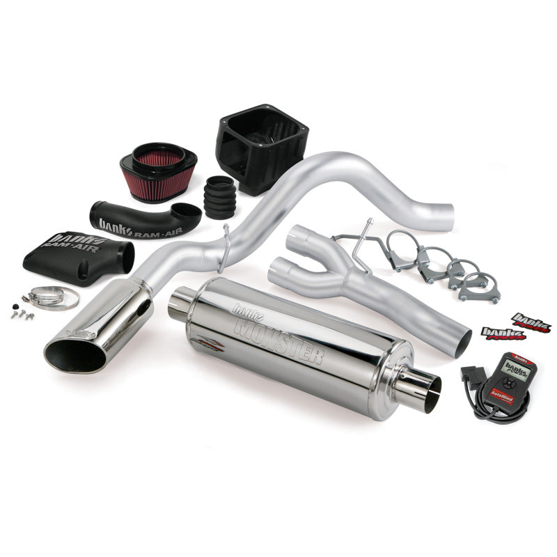 Banks Power 10 Chevy 5.3L ECSB FFV Stinger System - SS Single Side-Exit Exhaust w/ Chrome Tip