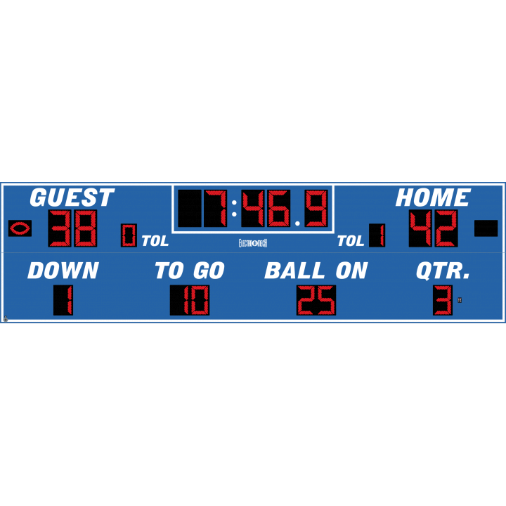 Electro-Mech LX388 Pro-Size Football Scoreboards