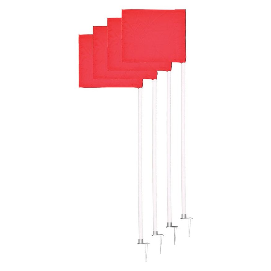 Jaypro Official Size Corner Flags (Set of 4)