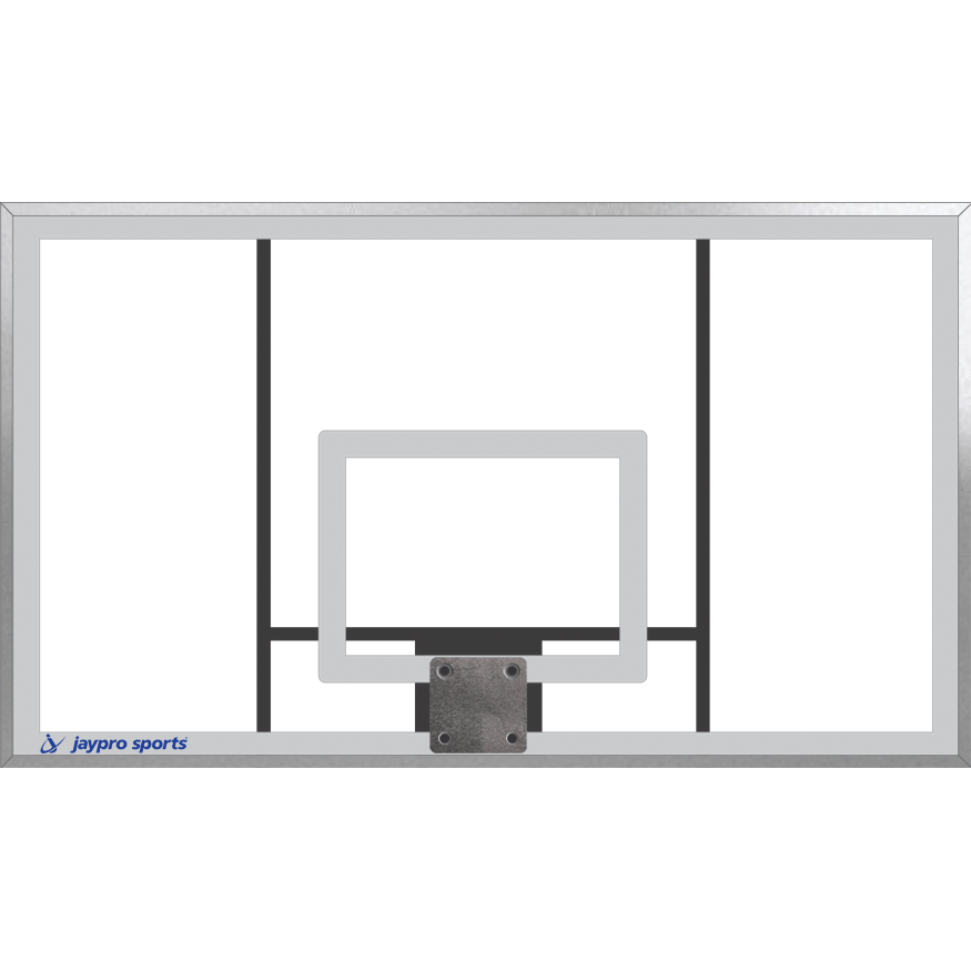 Jaypro Rectangle Acrylic Backboards (Outdoor)