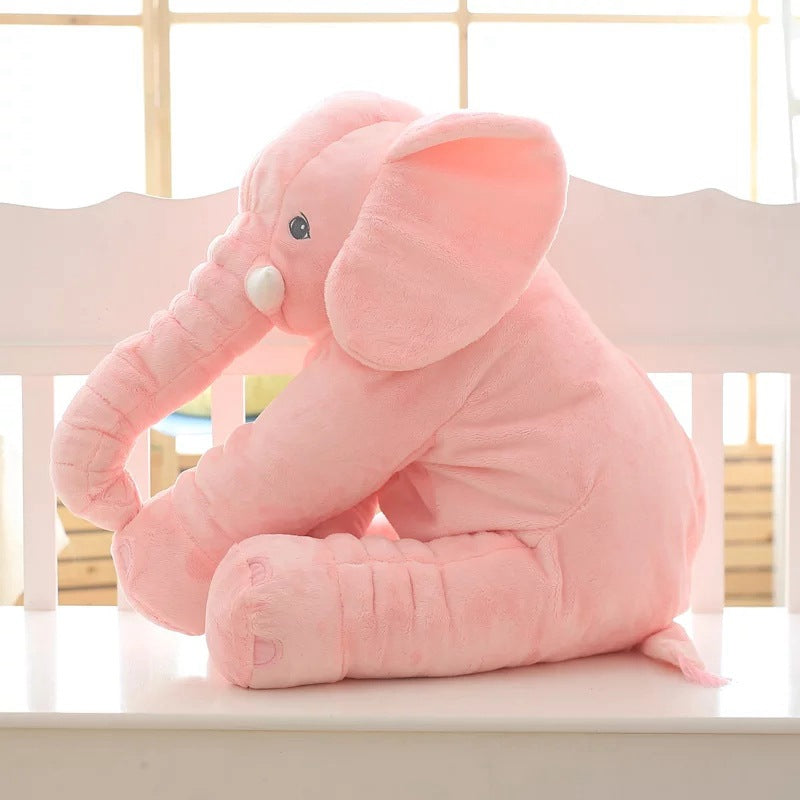 Large Plush Elephant Pillow Toy