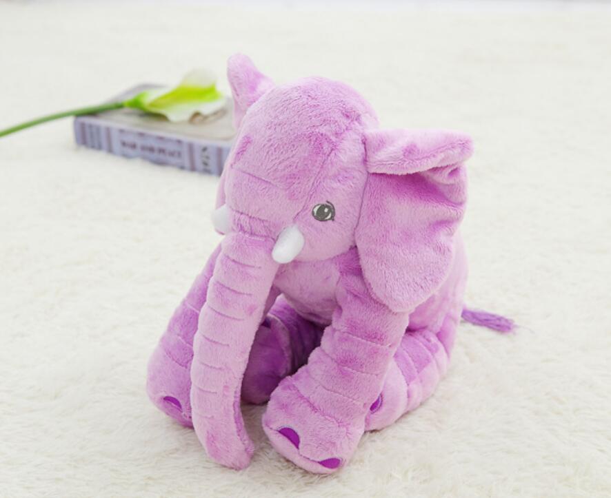 Large Plush Elephant Pillow Toy