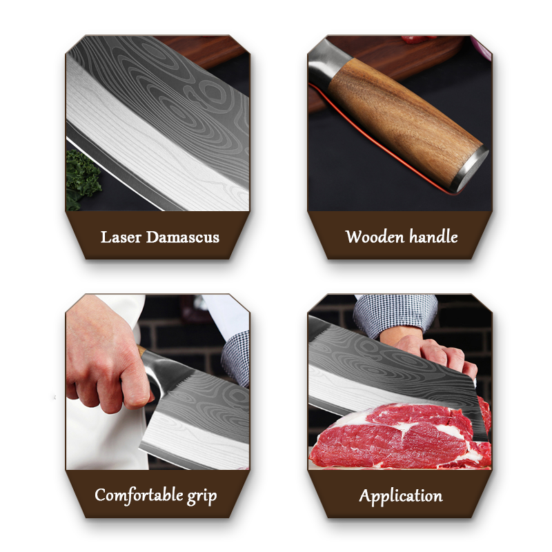 8 Inch Cleaver Butcher Knife