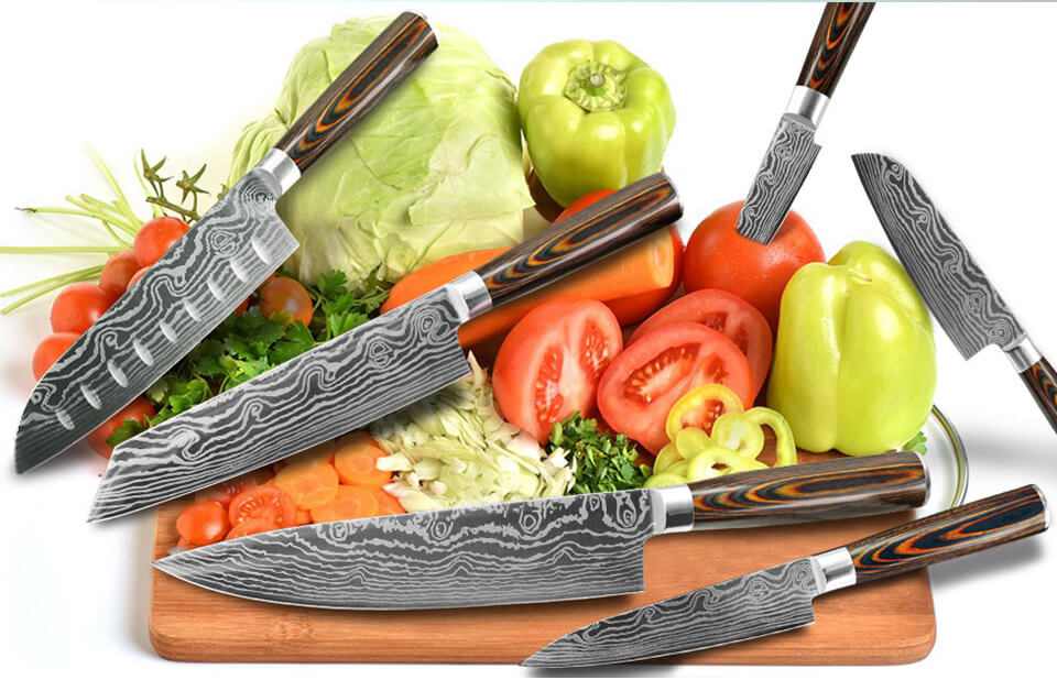 Japanese Cooking Knife Set