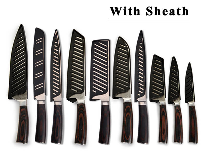 Professional Japanese Chef Knives Set