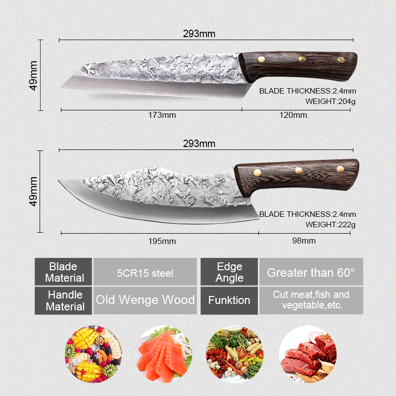 butcher knife set (10)