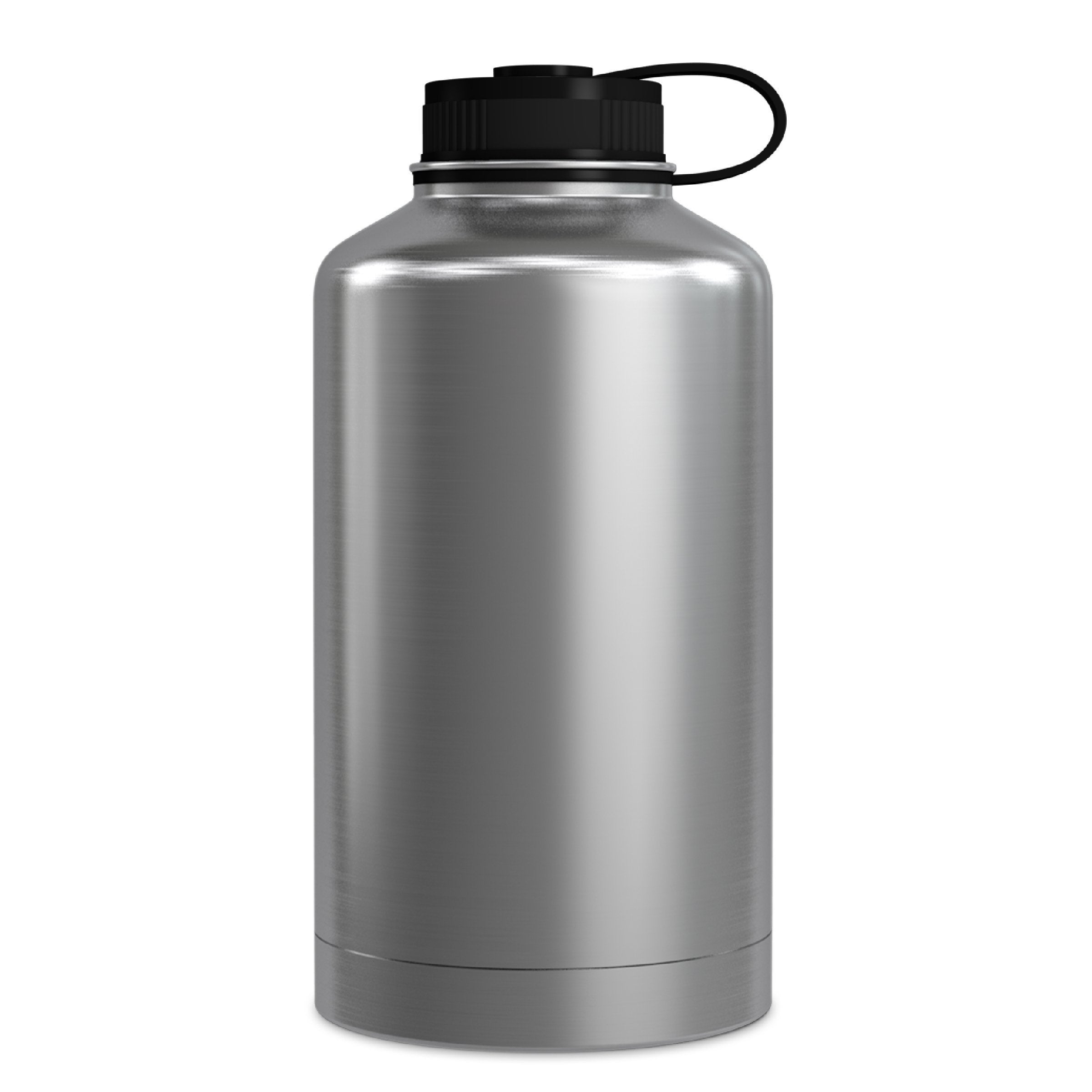  64 Ounce Stainless Steel Water Bottle, Sports Bottle, with Double Wall, GEO 