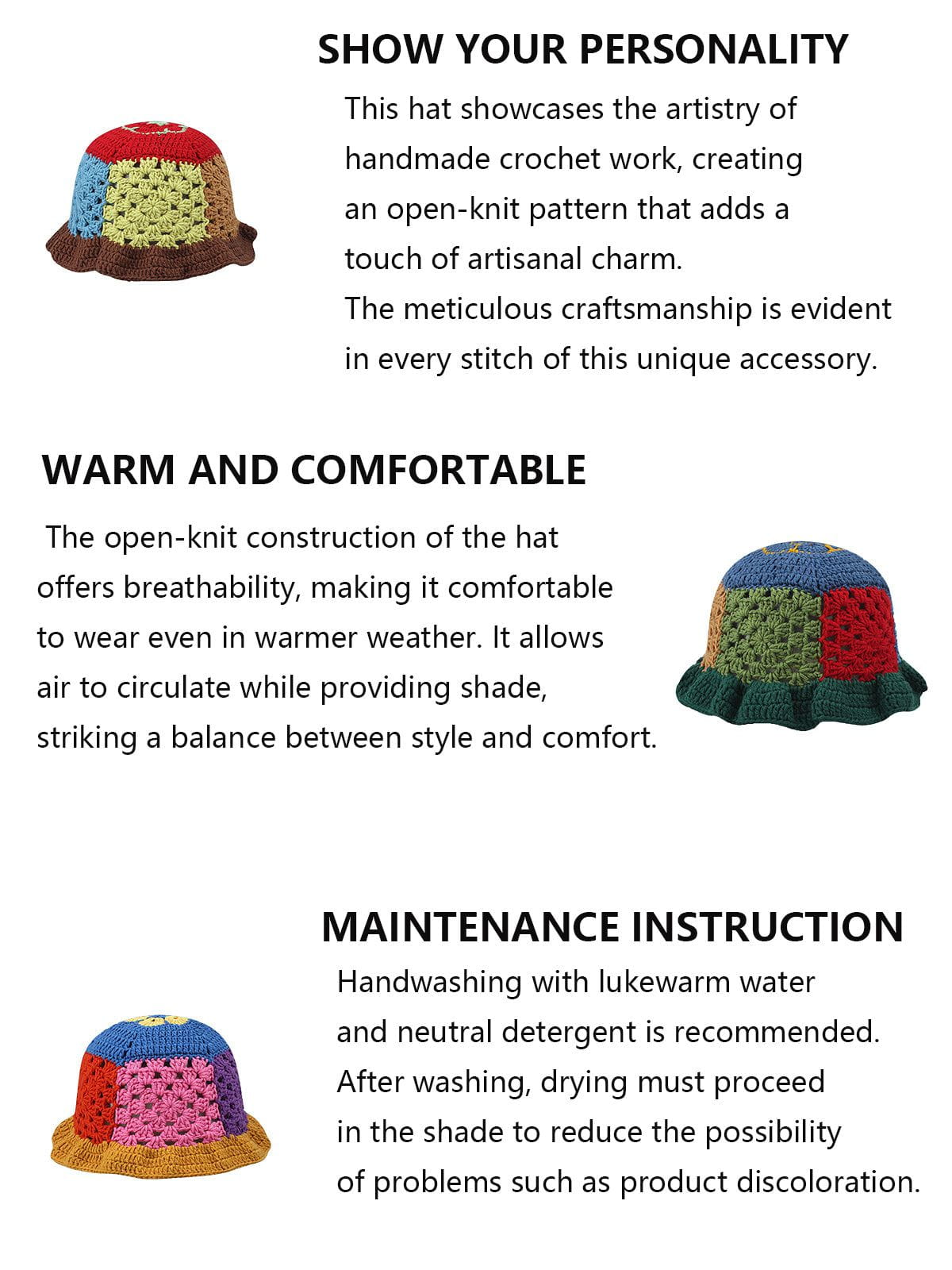 Handmade Crochet Open Knit Bucket Hat 18 Handmade Crochet Open Knit Bucket Hat -Aelfric Eden Shop 8 579f4588 2d69 4560 bb12 b06193865378
