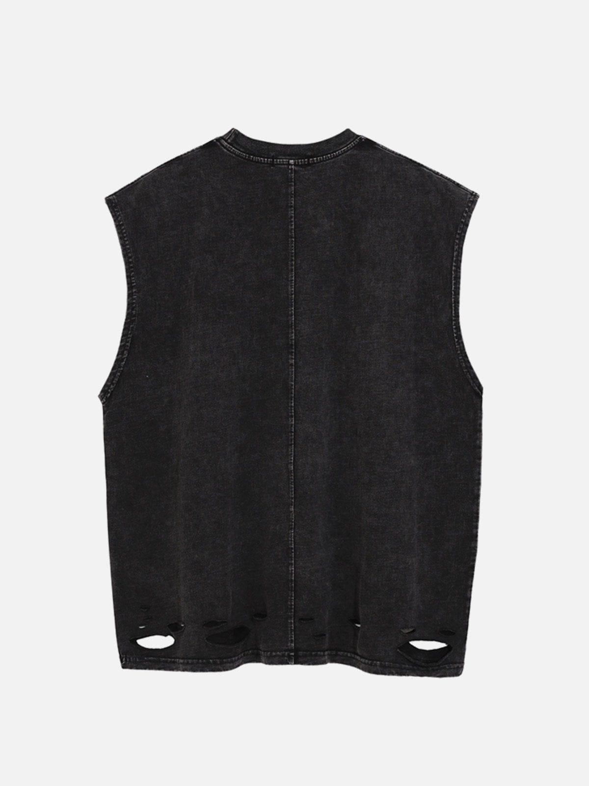 Heart Flame Print Tank Tops – Online Shop