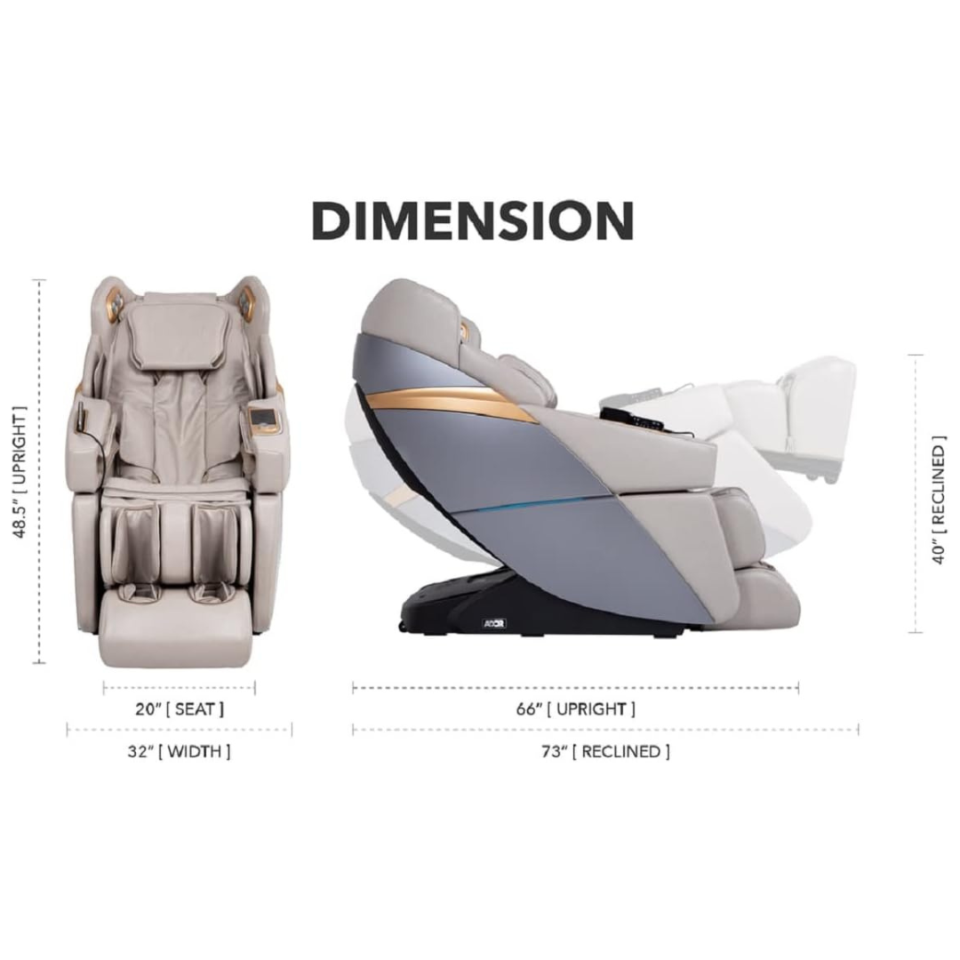 Ador Allure 3D Reclining Massage Chair with ZG & Intelligent Voice Control