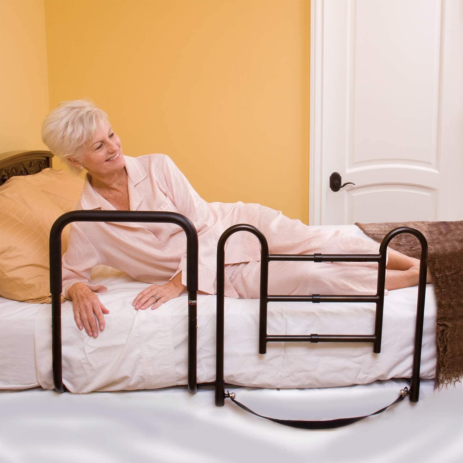 Carex Easy-Up Bed Safety Rails  - Combination Fall Prevention Safety Rails