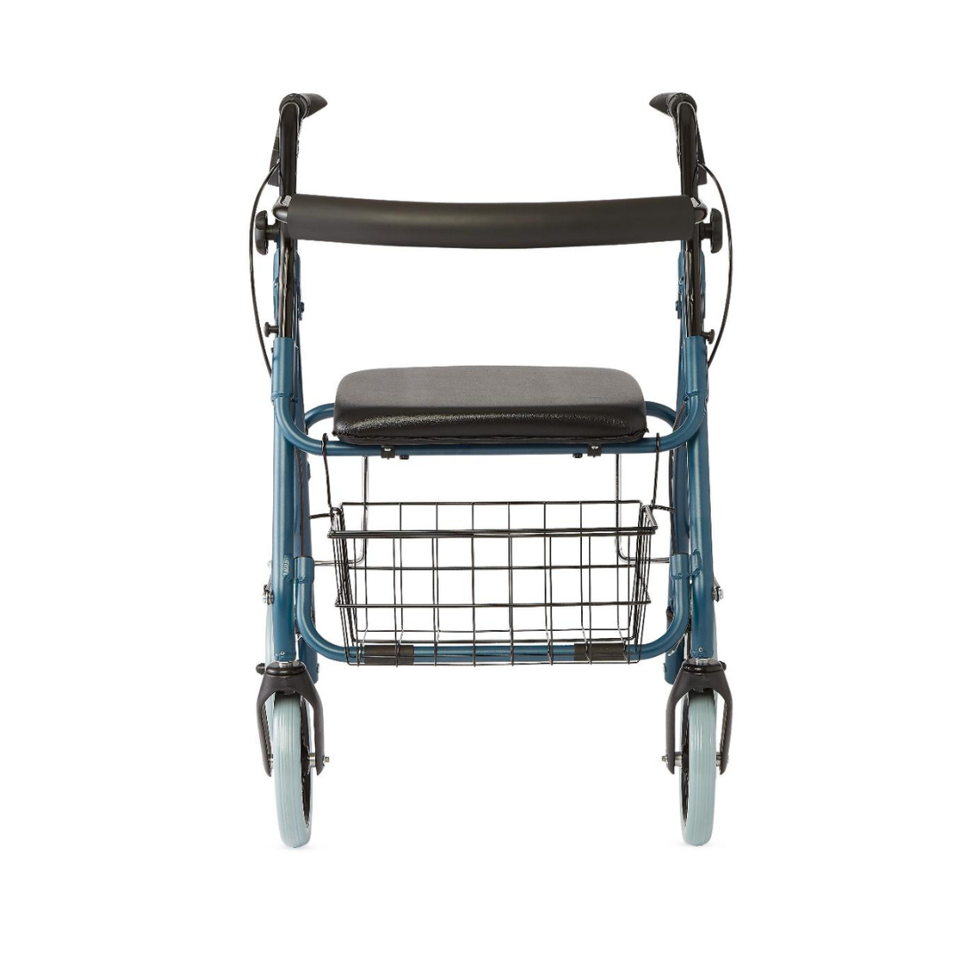 Medline Guardian Deluxe Aluminum Rollators with 8 Inch Wheels