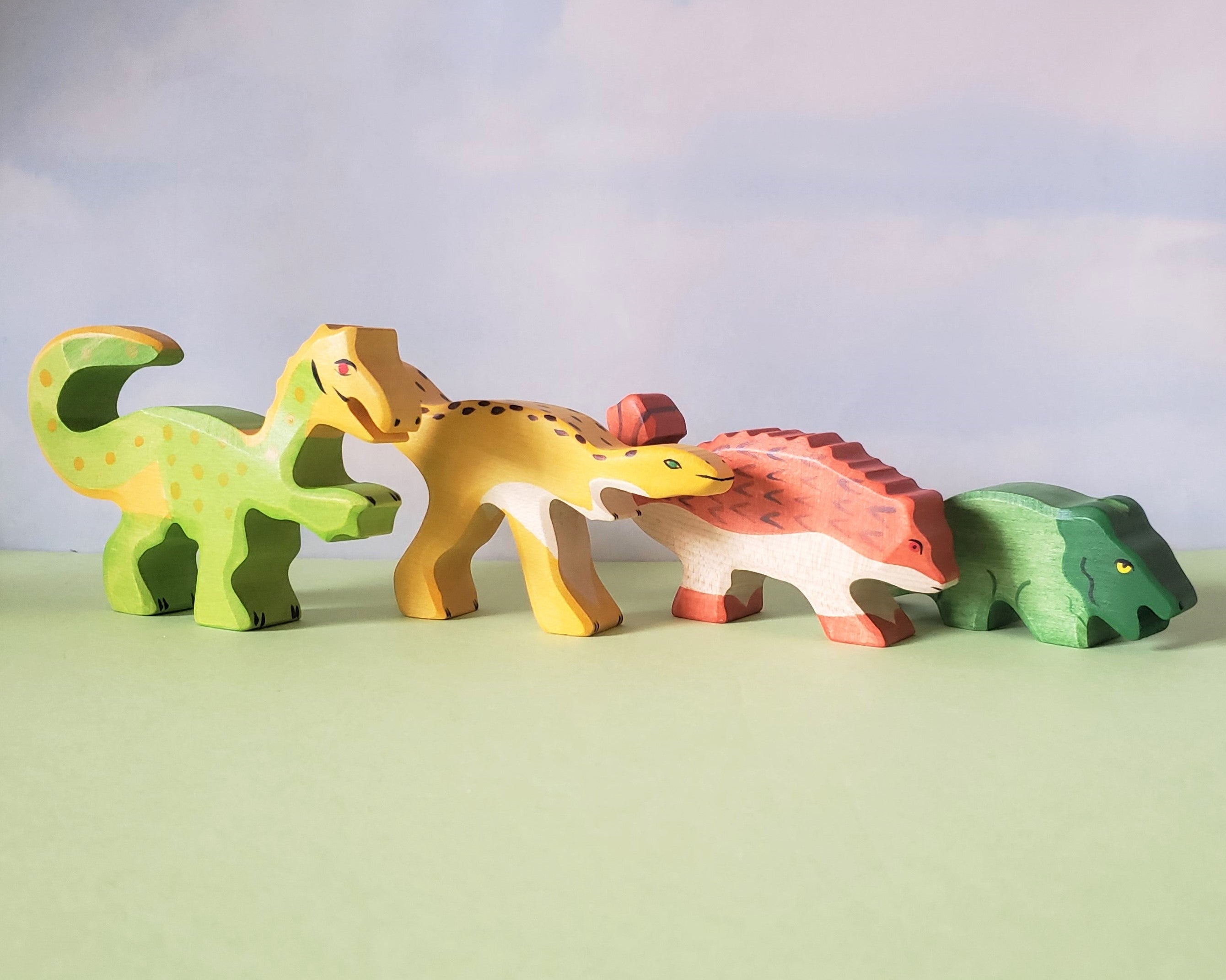 Dinos Set3 -Set of 4-Holztiger