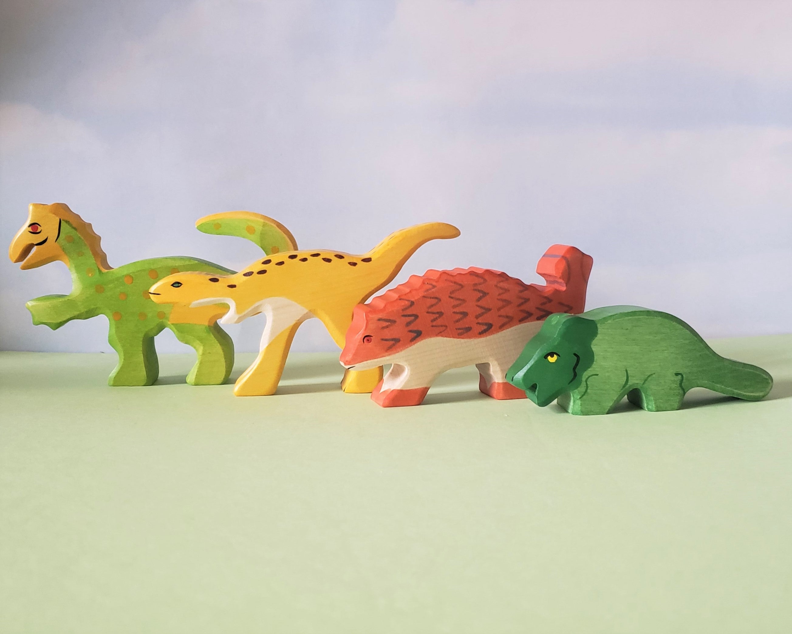 Dinos Set3 -Set of 4-Holztiger