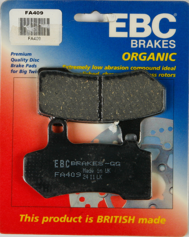 EBC 1 Pair Premium SFA Organic OE Replacement Brake Pads MPN FA442/4