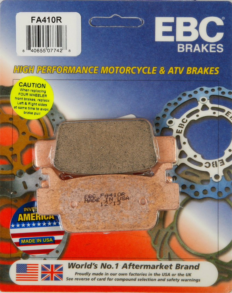 EBC 1 Pair HH Sintered Superbike Brake Pads MPN FA410R