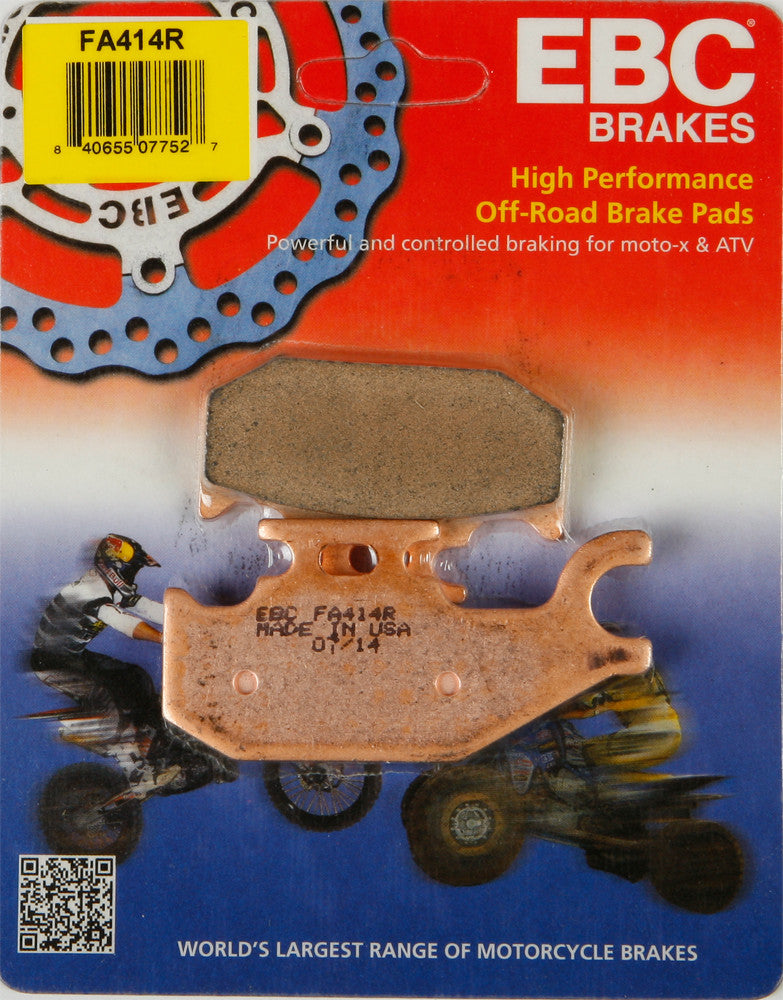 EBC 1 Pair HH Sintered Superbike Brake Pads MPN FA414R