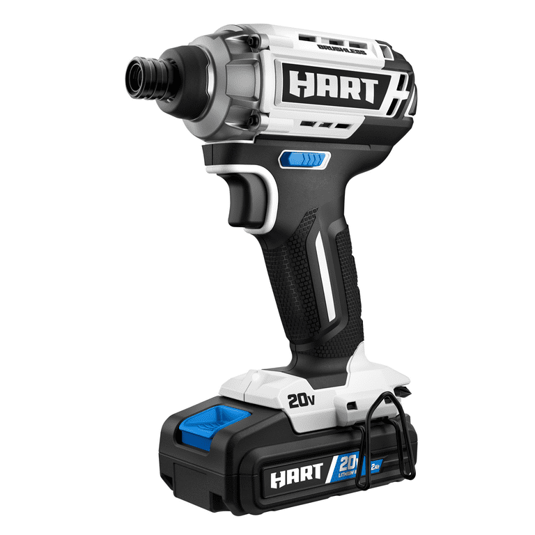 Restored HART 20-Volt Brushless Impact Driver Kit (1) 20-Volt 2.0Ah Lithium-ion Battery (Refurbished)