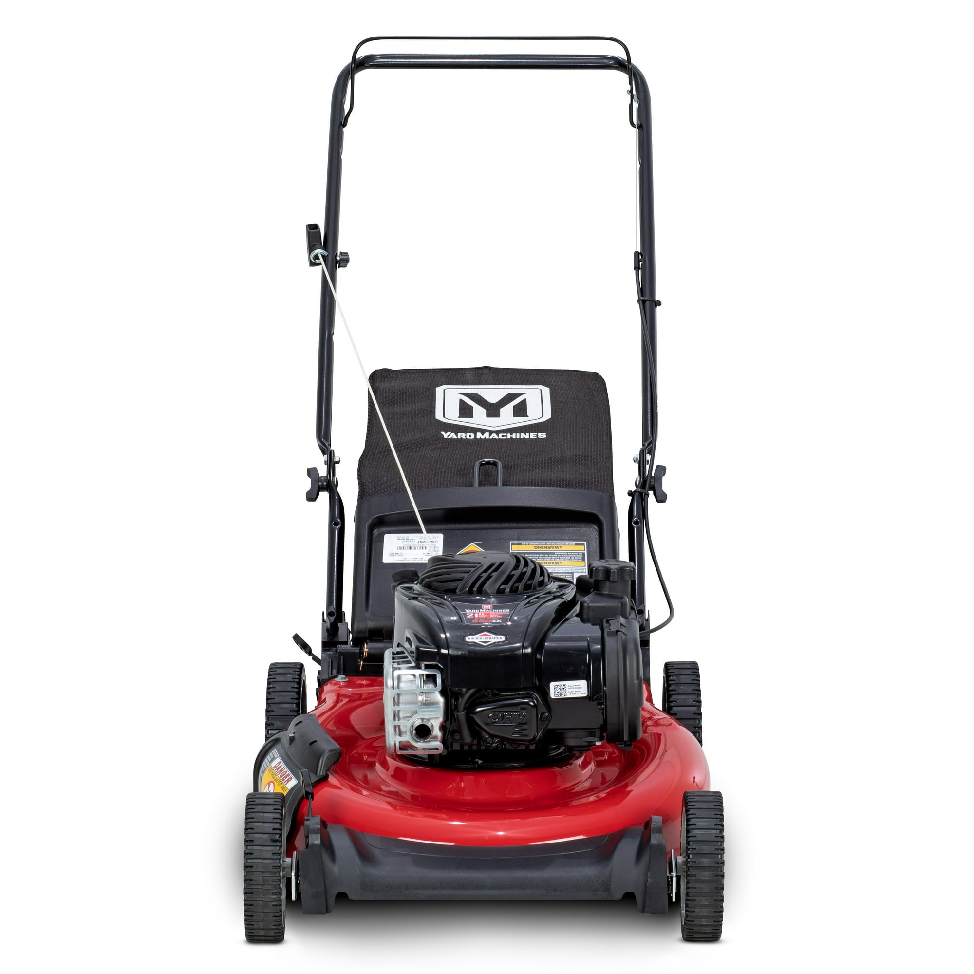 Restored Scratch and Dent Yard Machines 21-in Walk Behind Push Lawn Mower With 140cc Briggs & Stratton Gas Powered Engine (Refurbished)